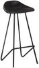 vidaXL Barhocker 2 Stk. Schwarz Echtleder 320641 Bild 2