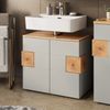 Waschbeckenunterschrank Eden Grau/Artisan 73.1 x 64 cm Vicco Bild 5