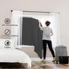 Verdunklungsrollo Verdunklungsrollo Ohne Bohren,Blackout Vorhang mit Saugnäpfen, BTTO V&G, Saugnäpfen, 100% verdunkelnd,für Kinderzimmer Wohnzimmer Schlafzimmer Bild 4