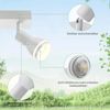 ZMH LED Deckenstrahler 2 Flammig Weiß Wohnzimmer Deckenleuchte Verstellbar Strahler GU10 Strahler Moderne Lampe Bild 3