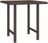 vidaXL Garten-Beistelltische 3 Stk. Braun Poly Rattan 3324832 Bild 4
