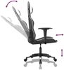 vidaXL Gaming-Stuhl Schwarz und Weiß Kunstleder 3143692 Bild 5