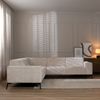 Bronx71 Ecksofa Vegas Chenille weiß/beige links/rechts Bild 2