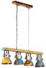 vidaXL Deckenleuchte Industrie-Stil 25 W Mehrfarbig 111 cm E27 344393 Bild 3