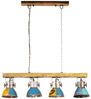 vidaXL Deckenleuchte Industrie-Stil 25 W Mehrfarbig 111 cm E27 344393 Bild 4