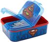 Superman Kinder Premium Brotdose Lunchbox Frühstücks-Box Vesper-Dose mit 3 Fächern Bild 1