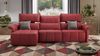 Sofanella Ecksofa ADRIA Ledersofa Eckcouch Echtleder in Cognac Bild 3