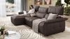 Sofanella Ecksofa ADRIA Ledersofa Eckcouch Echtleder in Cognac Bild 2
