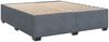 vidaXL Boxspringbett mit Matratze Dunkelgrau 200x200 cm Samt 3286409 Bild 5