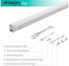Oktaplex lighting LED Unterbauleuchte LED Unterbaulampe Riga 28cm 370lm 4W, LED, warmweiß, 4000K Lichtleiste erweiterbar Unterschrankleuchte 230V Bild 3