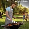 LuxusKollektion Grillbesteck-Set, 26-teilig, Edelstahl silber Bild 3