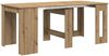 vidaXL Esstisch 180 x 85 x 75 cm Holzwerkstoff Artisan-Eiche 3424945 Bild 2