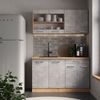 Küchenfront R-Line Beton 59.2 x 59 cm Möbelfront für den Hängeschrank Vicco Bild 3