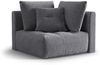 Micadoni Symmetrisches Eckmodul Bloom Strukturierter Stoff City Grau Bild 2