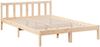 vidaXL Massivholzbett Extra Lang ohne Matratze 160x210 Kiefernholz 852436 Bild 3