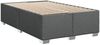 vidaXL Boxspringbett mit Matratze Dunkelgrau 120x190 cm Stoff 3285117 Bild 4