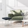 Sitzhocker VELAN - Kunstleder Schwarz 40x40x48 cm | Hocker Schlafzimmer Polsterhocker Wohnzimmer Sitzbank Esszimmer Bild 3