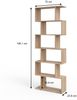 Raumteiler Levio Sonoma 70 x 192.2 cm Vicco Bild 3