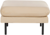 Ottomane VINTERBRO Samtstoff Beige Bild 4