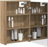 vidaXL Badezimmerspiegelschrank Kunsthandwerk Eiche 43 x 16 x 62.5 cm 889142 Bild 3