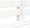vidaXL Outdoor-Eckbank Paletten Holz Weiß 45760 Bild 3