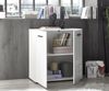 Kommode >BC 1065< in Weiß hochglanz aus MDF - 80x83x40cm (BxHxT) Bild 3