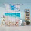Relaxdays Duschvorhang 180x200 cm mit Motiv Bild 3