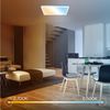 B.K.Licht - LED Deckenlampe, Flach, Dimmbar, Indirektes Licht, CCT warmweiß bis tageslichtweiß, IP44, Panel, Deckenleuchte, Kinderzimmer, Wohnzimmerlampe, Badezimmer Lampe, 42 x 42 x 3 cm, Weiß Bild 2