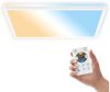 B.K.Licht - LED Deckenlampe, Flach, Dimmbar, Indirektes Licht, CCT warmweiß bis tageslichtweiß, IP44, Panel, Deckenleuchte, Kinderzimmer, Wohnzimmerlampe, Badezimmer Lampe, 42 x 42 x 3 cm, Weiß Bild 3