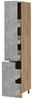 Apothekerschrank R-Line Beton 30 cm Vicco Bild 4