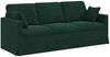 vidaXL Sofa Dunkelgrün 198 x 78 x 80 cm Samt 42024433 Bild 2
