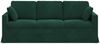 vidaXL Sofa Dunkelgrün 198 x 78 x 80 cm Samt 42024433 Bild 4