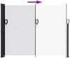 vidaXL Seitenmarkise Ausziehbar Weiß 160x600 cm 4004526 Bild 5