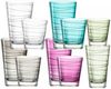 Leonardo 'Vario Struttura' Trinkglas, Kalk-Natron Glas, 280 ml, 1x Trinkglas, Transparent Bild 5