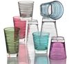 Leonardo 'Vario Struttura' Trinkglas, Kalk-Natron Glas, 280 ml, 1x Trinkglas, Transparent Bild 3
