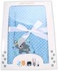 Cangaroo 'Freya' Babydecke blau, 80x110 cm Bild 2