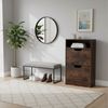 Relaxdays Schuhschrank Kipper mit offenem Fach Bild 2