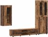 vidaXL TV-Schrankset mit Schubladen FLORIN 3 pcs Altholz Holzwerkstoff 3397972 Bild 2
