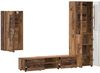 vidaXL TV-Schrankset mit Schubladen FLORIN 3 pcs Altholz Holzwerkstoff 3397972 Bild 5