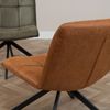 Bronx71 Ledersessel Eevi cognac drehbar Bild 3