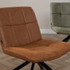 Bronx71 Ledersessel Eevi cognac drehbar Bild 2
