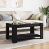 vidaXL LED-Couchtisch Schwarz 93x53x45 cm Holzwerkstoff 847554 Bild 4