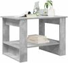 vidaXL Couchtisch Beton Grau 72 x 50 x 50 cm Holzwerkstoff 8000191 Bild 3