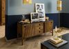 Sideboard Mango 140x45x65 braun geölt / dunkler Granit LOS ANGELES #108 Bild 3