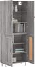 vidaXL Highboard Grau Sonoma 69,5x34x180 cm Holzwerkstoff 3198079 Bild 3