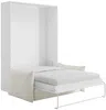 Vente-unique - BEGANIO Bett Holz, Platte Weiß - B 141 cm239,2 cm x H 225 cm x L 200 cm Bild 2