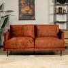 Bronx71 Samt Sofa Denver 2,5-Sitzer kupfer Bild 4