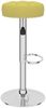 Barhocker KENTR höhenverstellbar 2er Set Grün Stoff | Barstühle drehbar Küchenhocker Thekenhocker für Küche Hausbar Bild 5