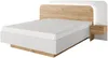 Vente-unique - DESADO Bett Holz, Platte BeigeWeiß - B 208,8 cm x H 115,6 cm x L 245,2 cm Bild 4