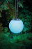 OTTO home LED Solarleuchte Orlaith, LED-Solar Kugel Ø 20 cm, hängend, RGB, Tageslichtsensor, LED fest integriert, RGB, Warmweiß, mit Aufhänung Bild 2